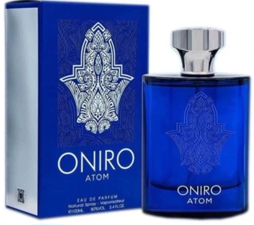 ادکلن اونیرو انیرو اتم فراگرنس با رایحه اتم گری 100 میل(ONIRO ATOM FRAGRANCE)