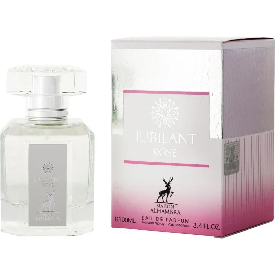 ادکلن ورساچه کریستال صورتی الحمبرا 100 میل (JUBILANT ROSE ALHAMBRA)