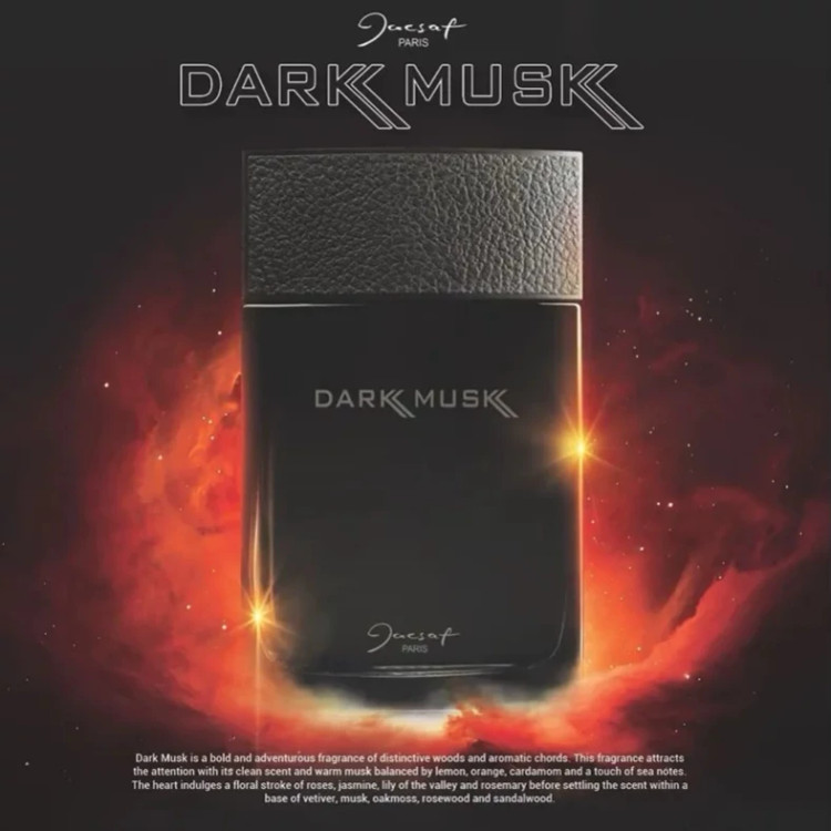 ادکلن دارک ماسک ژک ساف با رایحه ابرکرومبی اند فیچ فییرس 100 میل(DARK MUSK JACSAF)