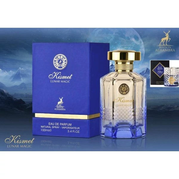 ادکلن کیسمت لونار مجیک الحمبرا با رایحه بلو مون انجلز شیر 100 میل(KISMET LUNAR MAGIC ALHAMBRA)