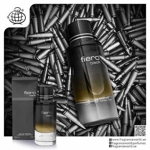 ادکلن فیرو بلک فراگرنس 100 میل(FIERO BLACK FRAGRANCE)