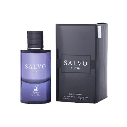 ادکلن ساواچ الکسیر الحمبرا 60 میل (SALVO ELIXIR ALHAMBRA)
