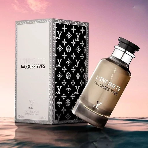 ادکلن ژکس ایو ال اینفینیتی فراگرنس با رایحه لویی ویتون ال ایمنسیت 100 میل(JACQUES YVES L INFINITE FRAGRANCE)