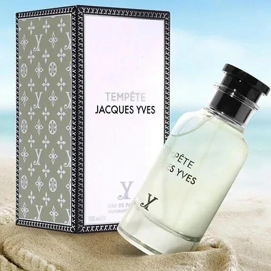 ادکلن ژاک ایو تمپت فراگرنس با رایحه لویی ویتون اوراژ 100 میل(TEMPETE JACQUES YVES FRAGRANCE)