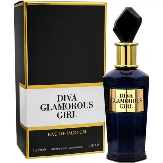 ادکلن دیوا گلاریموس گیرل فراگرنس با رایحه گودگرل مشکی 100 میل(DIVA GLAMOROUS GIRL FRAGRANCE)