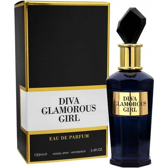 ادکلن دیوا گلاریموس گیرل فراگرنس با رایحه گودگرل مشکی 100 میل(DIVA GLAMOROUS GIRL FRAGRANCE)
