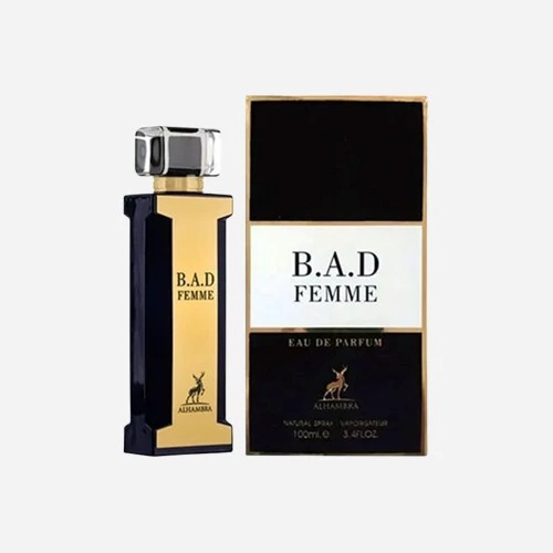 ادکلن بد فمی مدل گودگرل مشکی الحمبرا 100 میل (BAD FEMME ALHAMBRA)