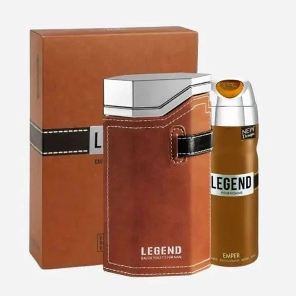 ادکلن ست لجند اصل با اسپری 100 میل (LEGEND)