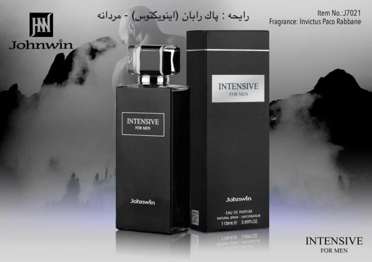 ادکلن پاکو رابان اینوکتوس اینتنسیو جانوین 120 میل (INTENSIVE FOR MEN JOHNWIN)