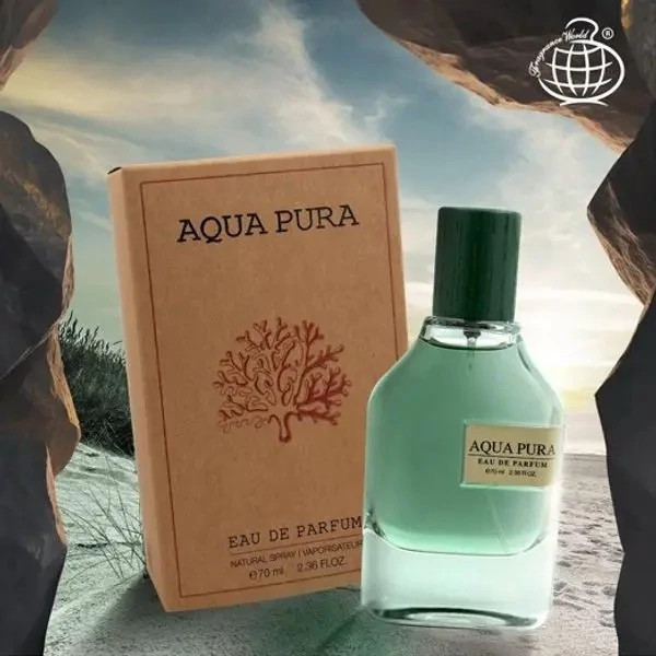 ادکلن آکوا پورا مگاماره فرگرانس وورد امارات اصلAQUA PURA FRAGRANCE WORLD