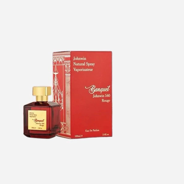 ادکلن باکارات رژ 540 قرمز جانوین 100 میل (BANQUET ROUGH 540 JOHNWIN)