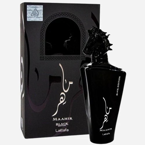 ادکلن ماهر مشکی لطافه 100 میل (MAAHIR BLACK EDITION LATTAFA)